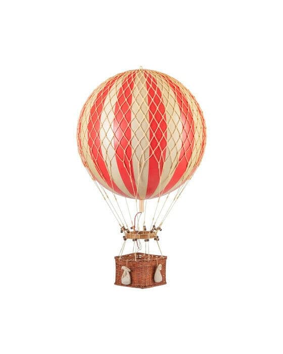Jules Verne luftballong rød