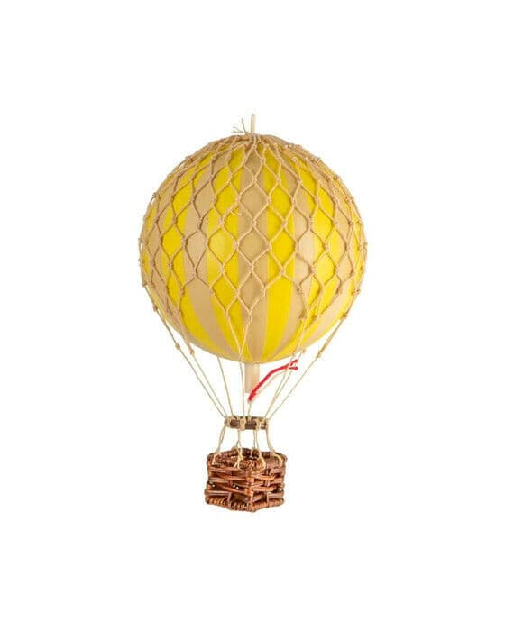 Floating the skies luftballong True yellow