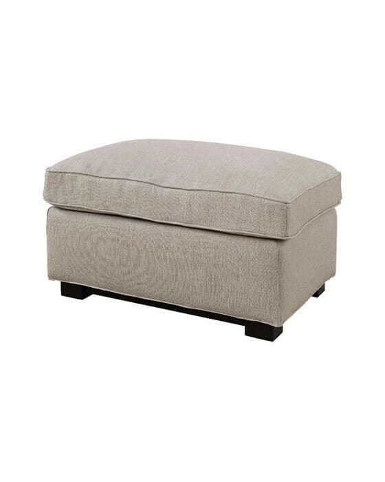 Midtown ottoman sophie linen