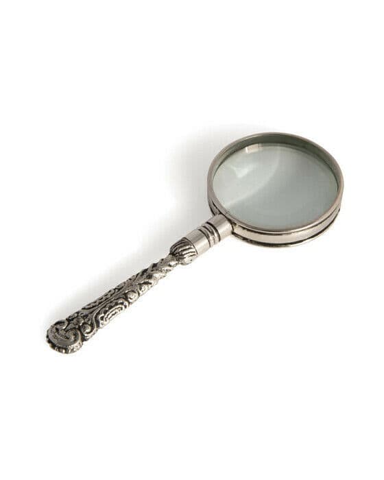 Rococo Magnifier Silver