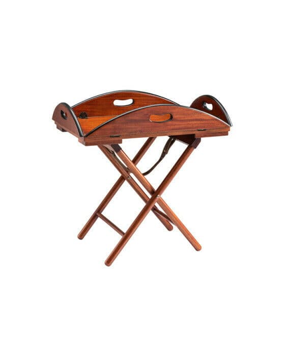 British Butler bord brun