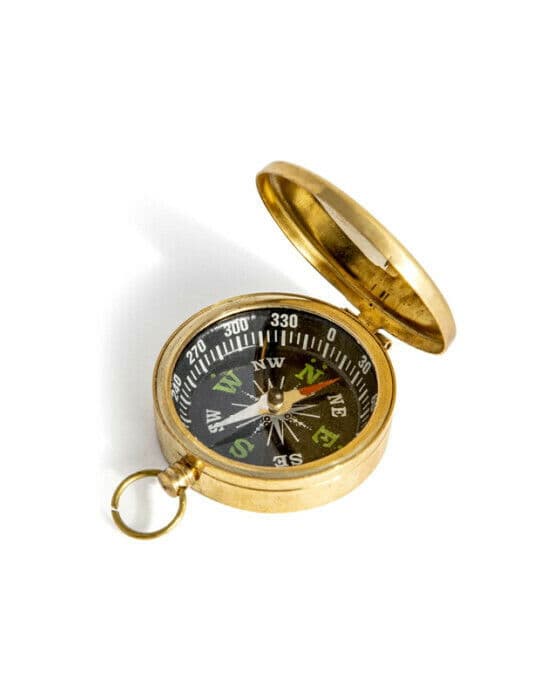 Mini Compass Gold