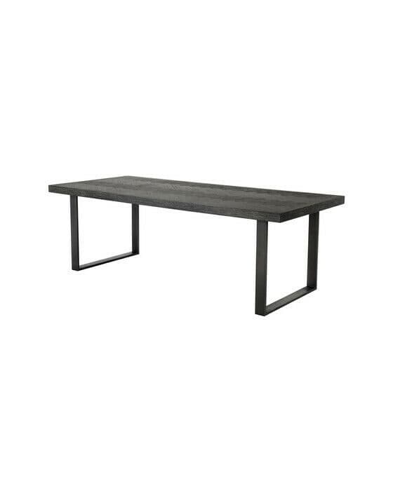 Melchior spisebord charcoal oak 300 cm