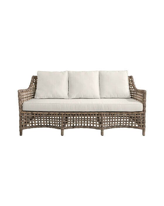 Malaga sofa 3-sits classic grey