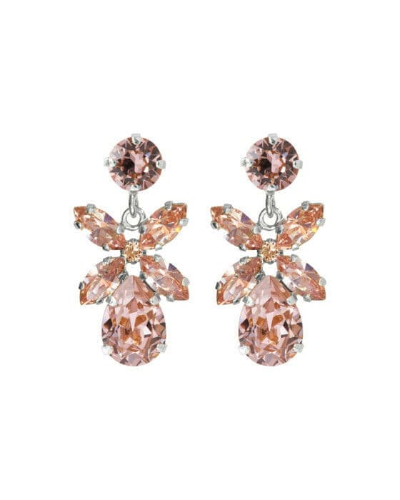 Mini Dione øredobber vintage rose rhodium