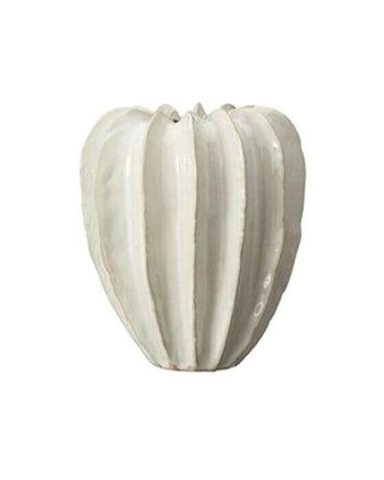 Lillian vase off-white