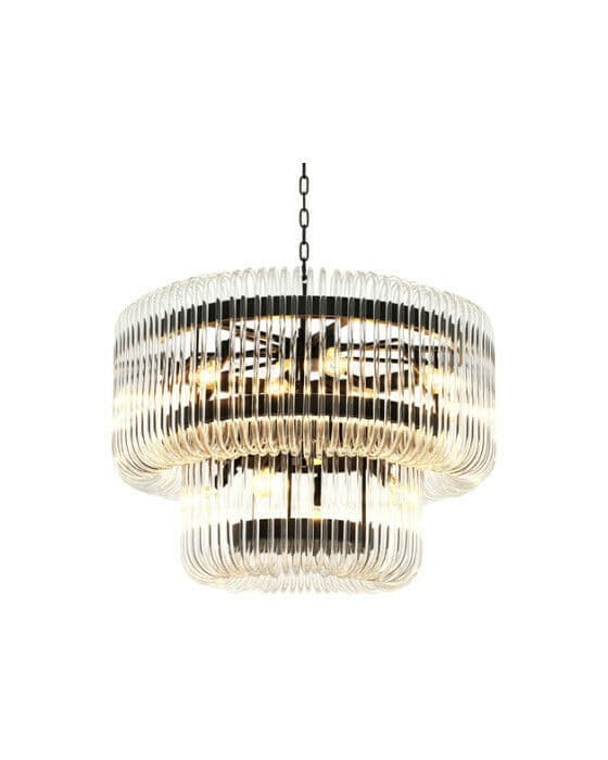 Sutton House lysekrone bronse