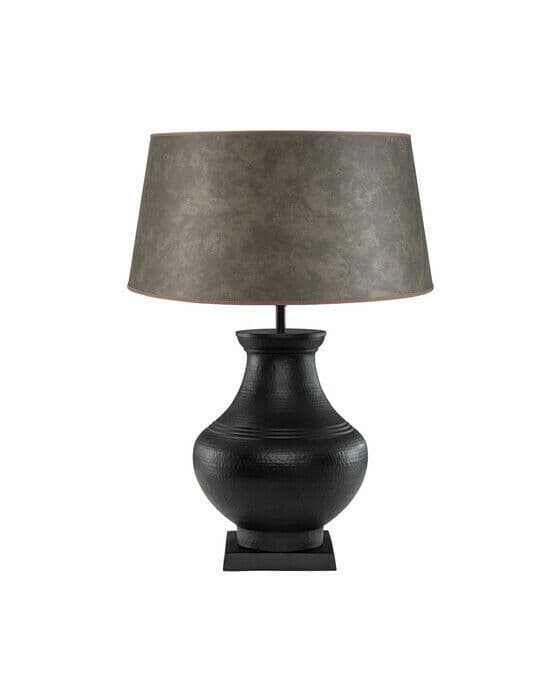 Bergamo bordlampe, svart