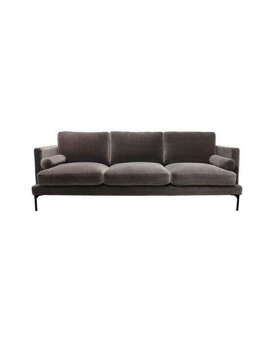 Bonham sofa 3-seter huckleberry/svart