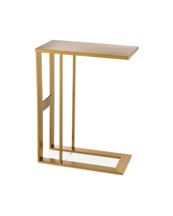 Pierre Side Table Brass
