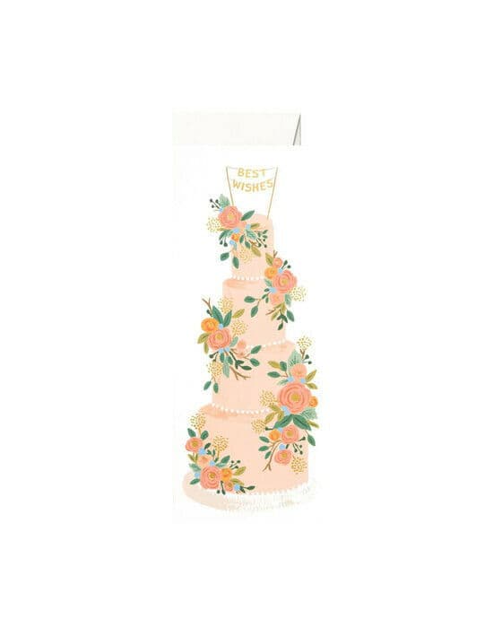 Tall Wedding Cake kort