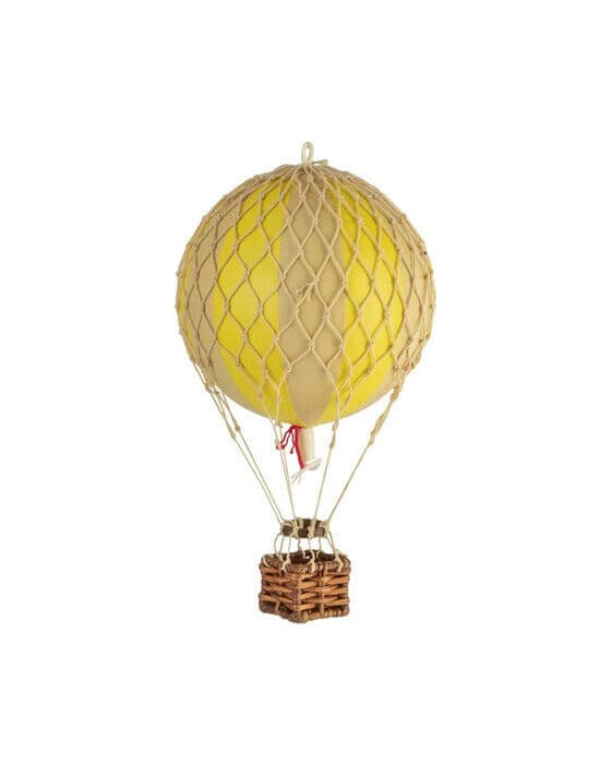 Floating The Skies luftballong gul dobbel
