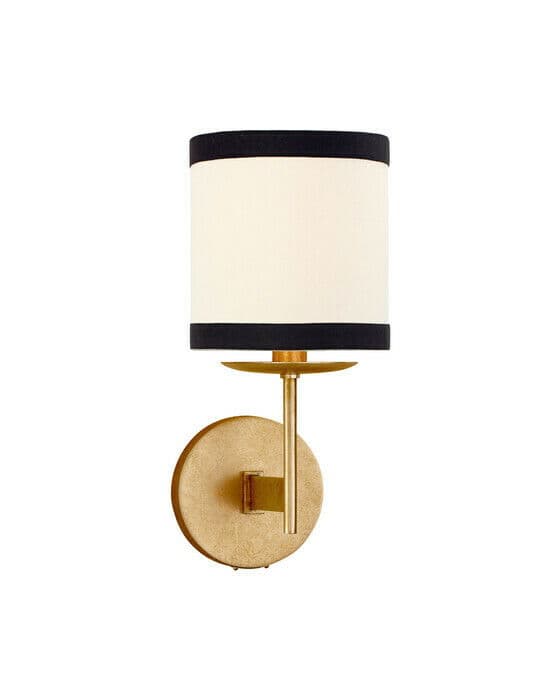 Walker vegglampe gild