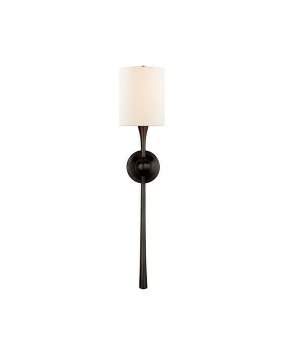 Dover Large Tail Sconce Black
