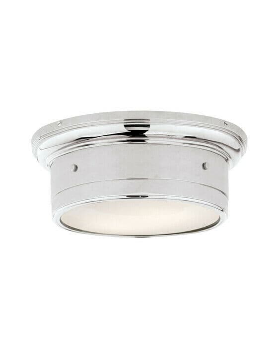Small Siena Flush Mount Chrome