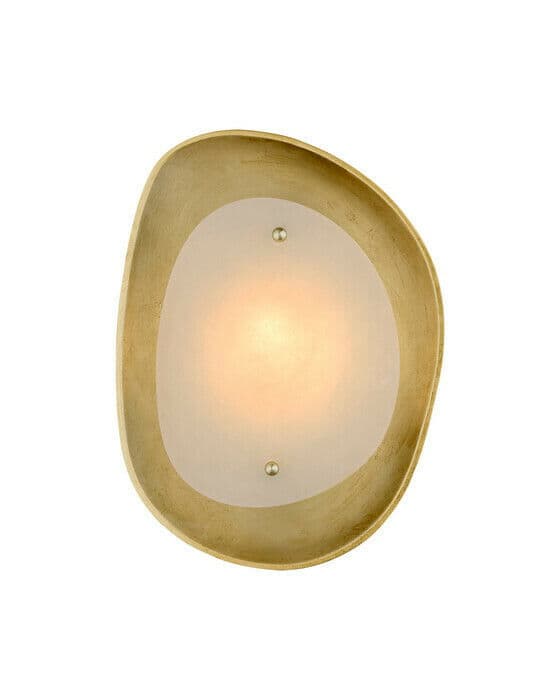 Samos Small Sculpted Sconce Gild