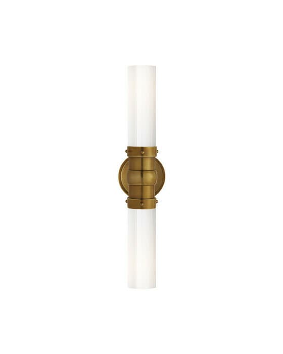 Graydon Double Bath Light Antique Brass