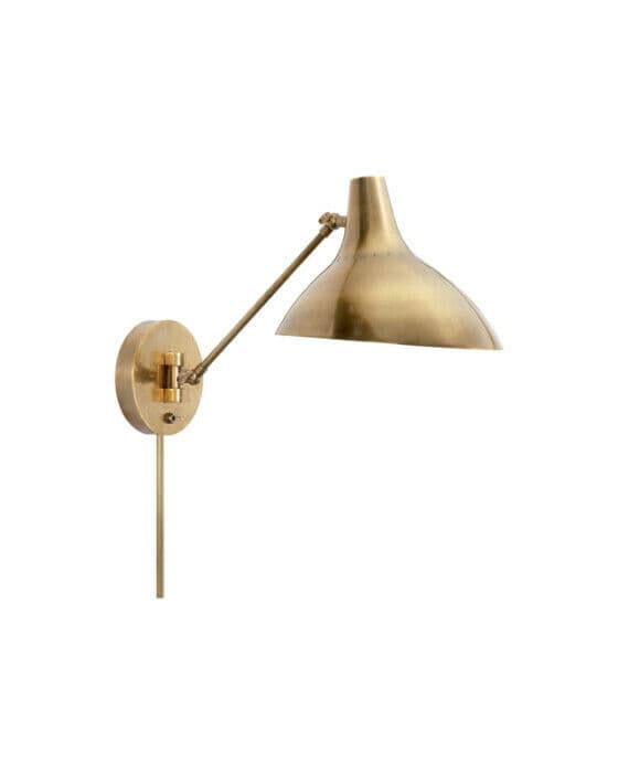 Charlton Wall Light Antique Brass