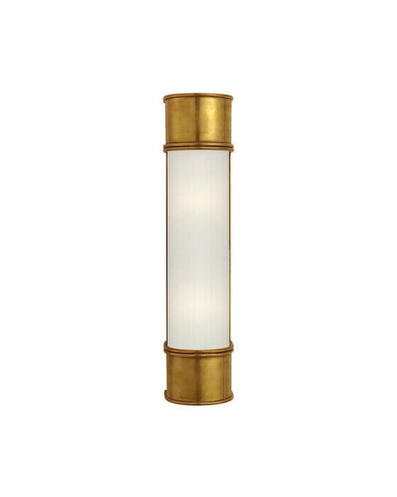 Oxford 18" Bath Sconce Antique-Burnished Brass