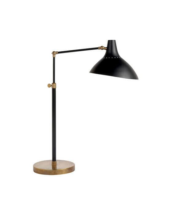 Charlton bordlampe svart