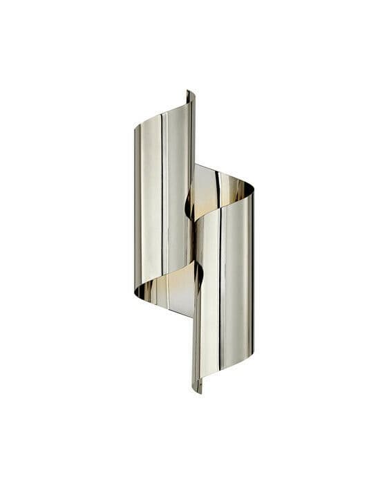 Iva Medium Wrapped Sconce Polished Nickel