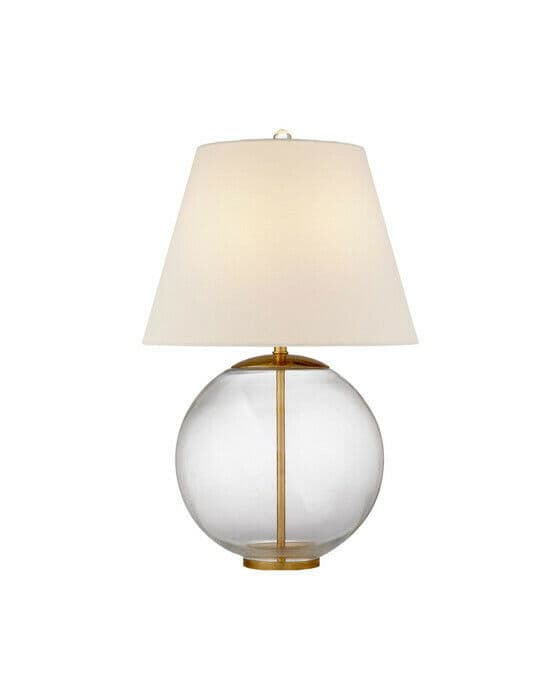 Morton bordlampe klart glass