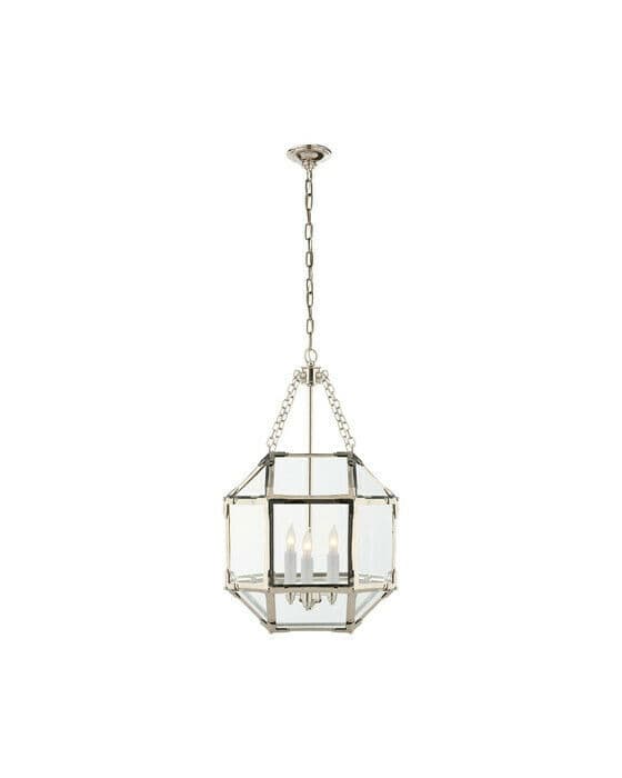 Morris Small Lantern Polished Nickel
