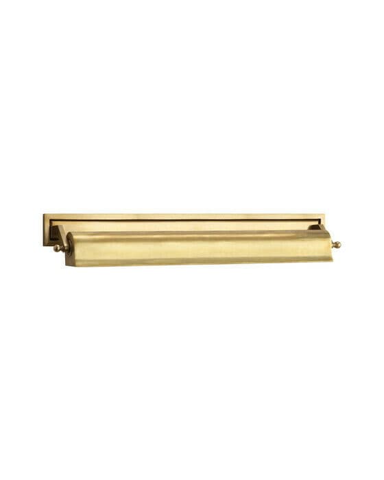 Library 22" Picture Light Antique Brass
