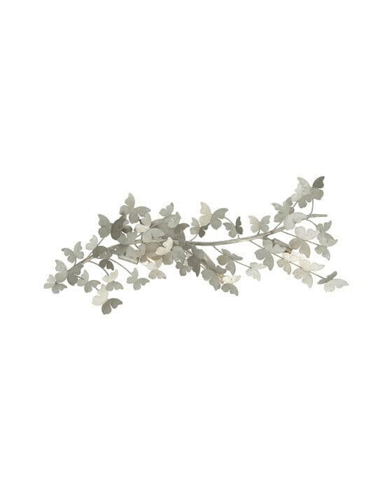 Farfalle Large Sconce Burnished Silver Leaf