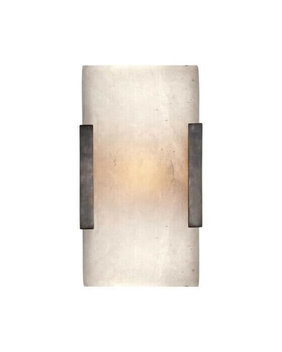 Covet Wide Clip Bath Sconce Bronze