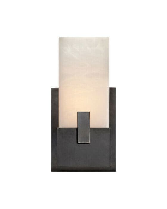 Covet Short Clip Bath Sconce Bronze