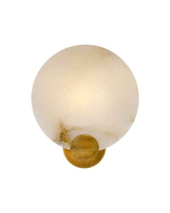 Iveala Single Sconce Antique Brass