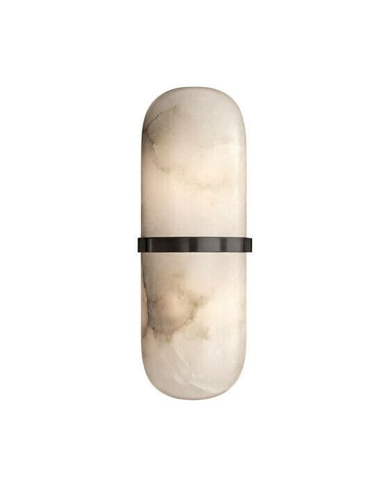 Melange Pill Form vegglampe bronse