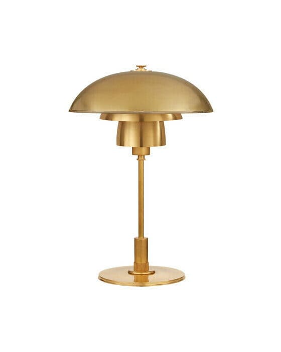 Whitman Desk Lamp Antique Brass