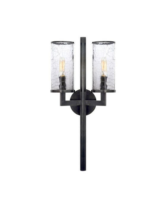 Liaison Double Sconce Bronze