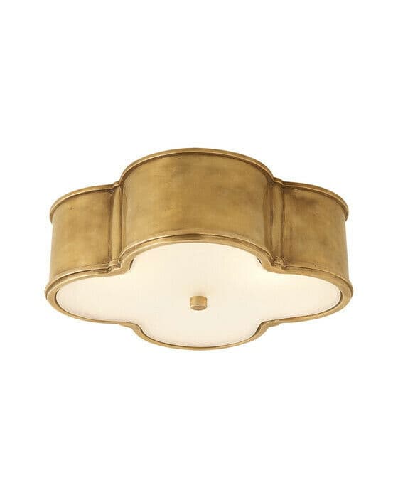 Basil plafond messing