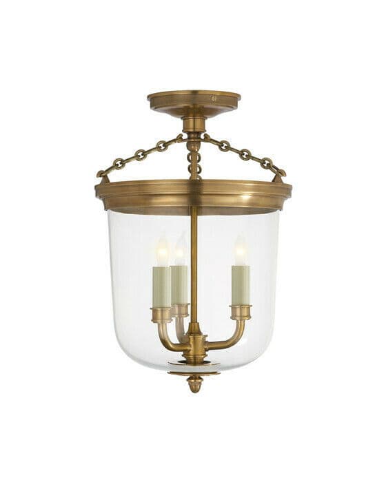 Merchant plafond antikk messing