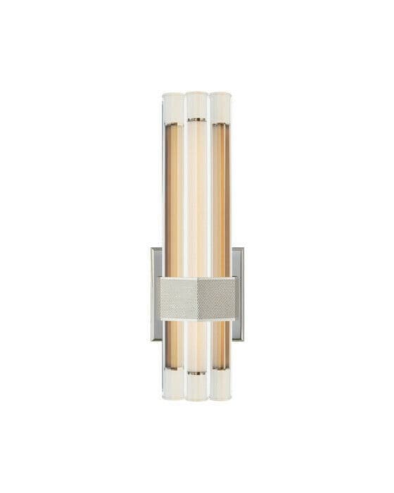 Fascio 14" Asymmetric Sconce Polished Nickel
