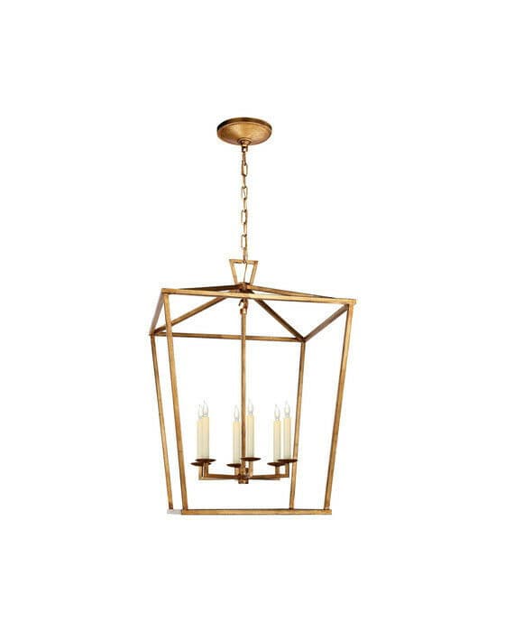 Darlana taklampe gilded iron