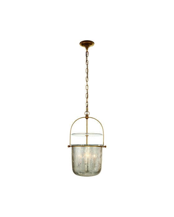 Lorford Small Smoke Bell Lantern Gilded Iron