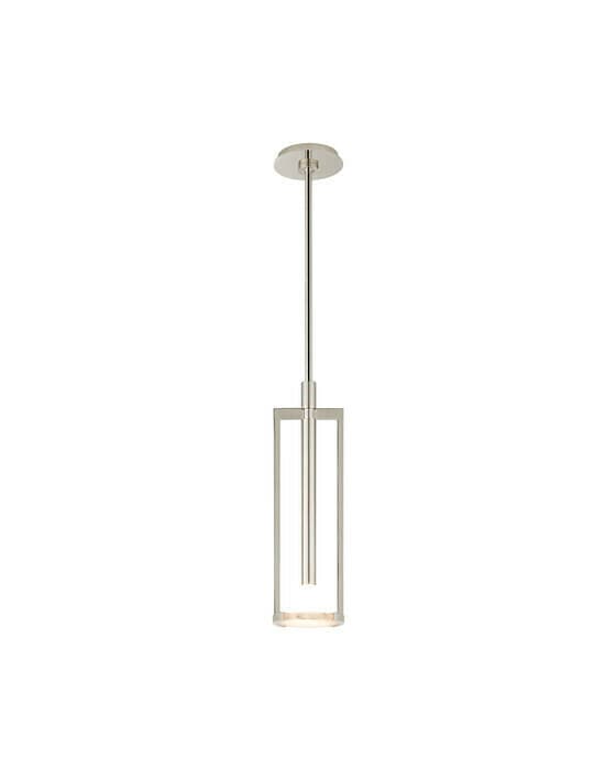 Melange Floating Disc Pendant Nickel S