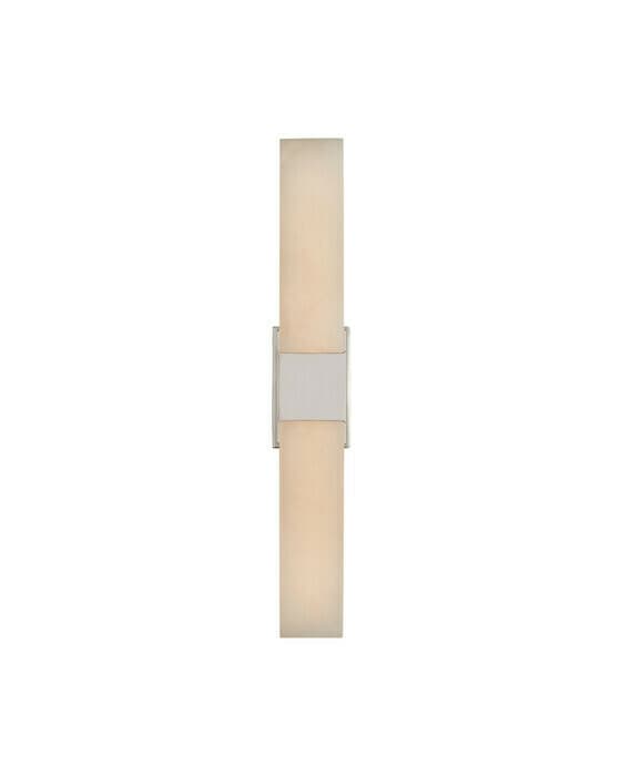 Covet Double Box Sconce Polished Nickel