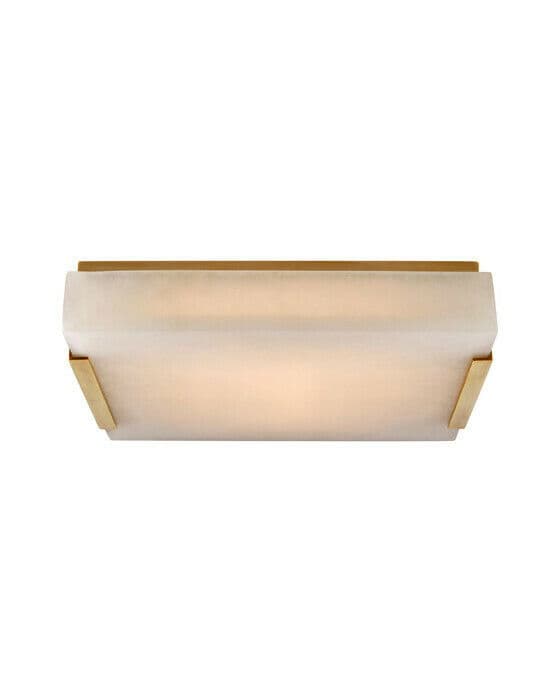 Covet Medium Flush Mount Antique-Burnished Brass
