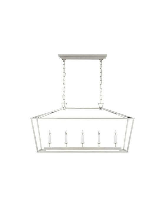 Darlana lineær taklampe nikkel