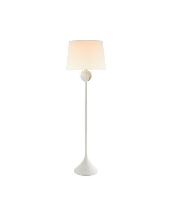 Alberto Large Floor Lamp White
