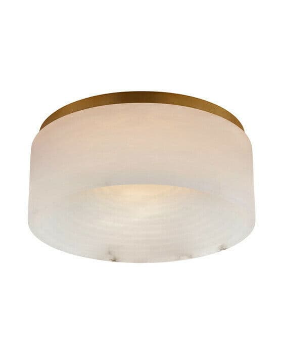 Otto Medium Flush Mount Antique-Burnished Brass