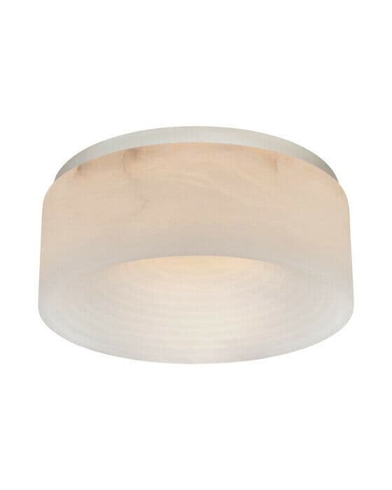 Otto Medium Flush Mount Polished Nickel