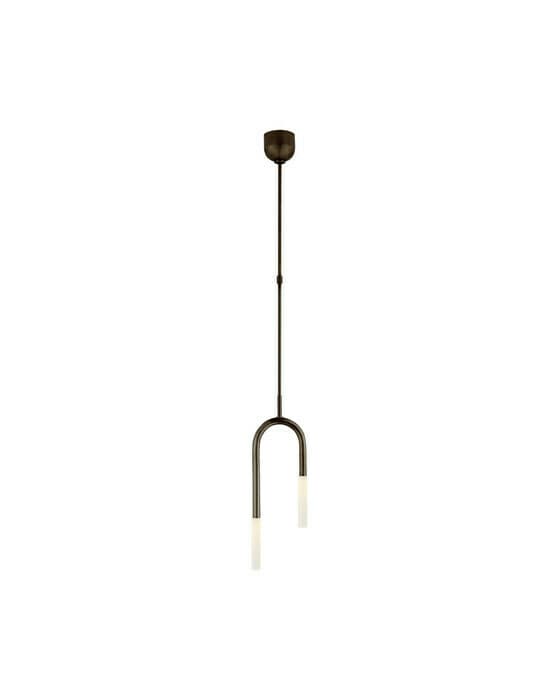 Rousseau Asymmetric Pendant Bronze Small