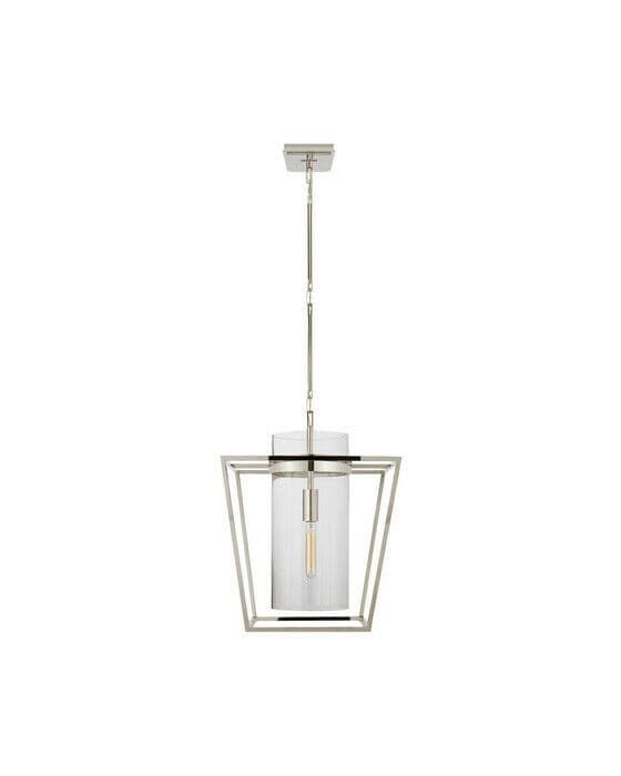 Presidio Small Lantern Polished Nickel