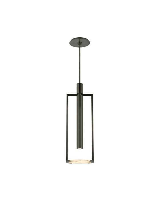 Melange Floating Disc Pendant Bronze M